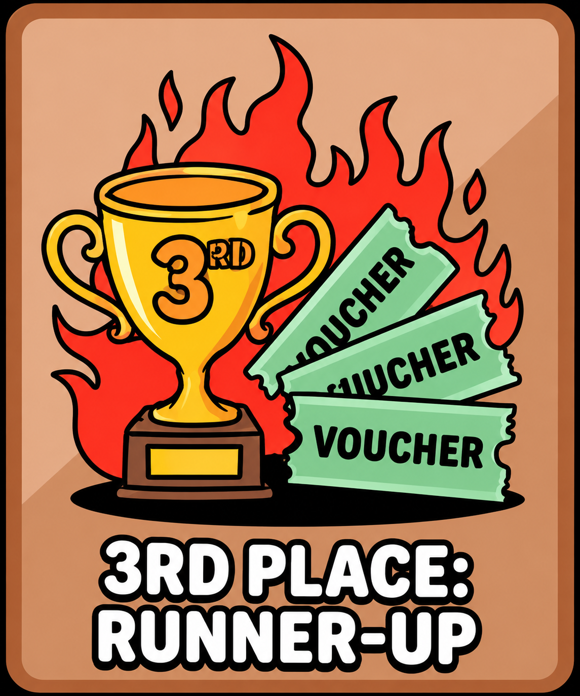 3rd place runner-up